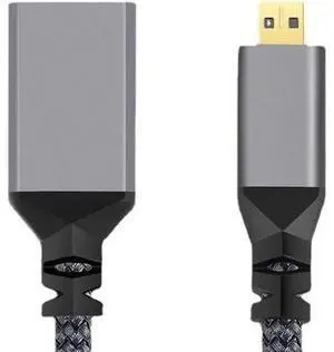 4K Type-D Micro HDMI 1.4 Male to HDMI Female Extension Cable for DV MP4 Camera DC Laptop 4K Type-D Micro HDMI 1.4 Male to HDMI Female Extension Cable for DV MP4 Camera DC Laptop
