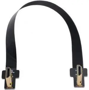Dual 90 Degree Left Angled HDMI Type A Male to Male HDTV FPC Flat Cable for FPV HDTV Multicopter Aerial Photography Dual 90 Degree Left Angled HDMI Type A Male to Male HDTV FPC Flat Cable for FPV HDTV Multicopter Aerial Photography