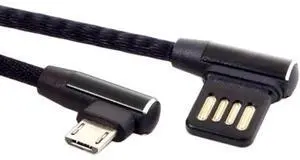 Micro USB 5Pin to Left Right Angled 90 Degree USB 2.0 Data Cable with Sleeve for Tablet & Phone 15cm U2-114 Micro USB 5Pin to Left Right Angled 90 Degree USB 2.0 Data Cable with Sleeve for Tablet & Phone 15cm U2-114