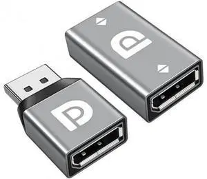 2pcs/set DisplayPort 1.2 4K 60hz to DP Extension Adapter Male Female Ultra-HD UHD for Video PC Laptop TV 2pcs/set DisplayPort 1.2 4K 60hz to DP Extension Adapter Male Female Ultra-HD UHD for Video PC Laptop TV