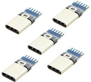 DIY 24pin USB 3.1 Type C USB-C Male Plug Connector SMT type with 3.5mm SR and Housing Cover UC-350-WH DIY 24pin USB 3.1 Type C USB-C Male Plug Connector SMT type with 3.5mm SR and Housing Cover UC-350-WH