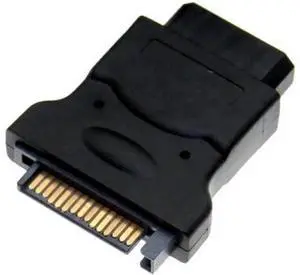 15Pin SATA Male Power Cable to Molex 4-pin IDE Hard Disk Drive Power Adapter 15Pin SATA Male Power Cable to Molex 4-pin IDE Hard Disk Drive Power Adapter