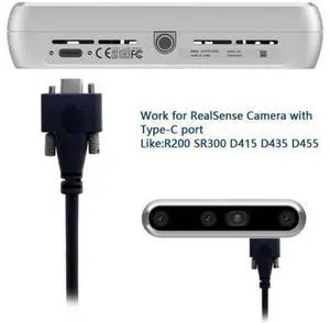 USB 3.1 Type-C Dual M2 Screws Locking to Locking USB-C 10Gbps Data Cable Panel Mount Type 10feet USB 3.1 Type-C Dual M2 Screws Locking to Locking USB-C 10Gbps Data Cable Panel Mount Type 10feet