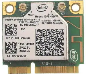 For G400 G400S G500 G500S Intel Centrino Wireless-N 135 135BNHMW N135 WiFi Card+Bluetooth 4.0 04W3783 For G400 G400S G500 G500S Intel Centrino Wireless-N 135 135BNHMW N135 WiFi Card+Bluetooth 4.0 04W3783