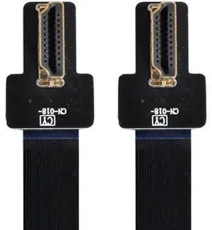 Dual 90 Degree Left Angled HDMI Type A Male to Male HDTV FPC Flat Cable for FPV HDTV Multicopter Aerial Photography Dual 90 Degree Left Angled HDMI Type A Male to Male HDTV FPC Flat Cable for FPV HDTV Multicopter Aerial Photography