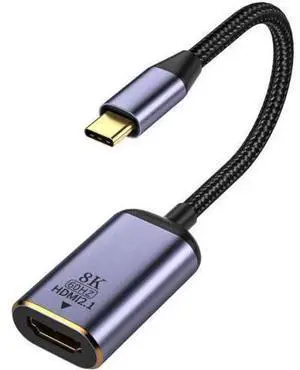 USB4 USB-C Type-C Source to Female HDMI 2.1 Cable Display 8K 60HZ UHD 4K HDMI Male Monitor USB4 USB-C Type-C Source to Female HDMI 2.1 Cable Display 8K 60HZ UHD 4K HDMI Male Monitor