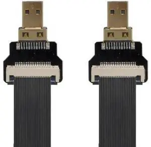 Micro HDMI Male to Micro HDMI Male Extension FPC Flat Cable 1080P for FPV HDTV Multicopter Aerial Photography Micro HDMI Male to Micro HDMI Male Extension FPC Flat Cable 1080P for FPV HDTV Multicopter Aerial Photography