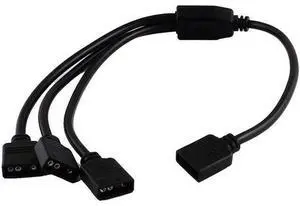Enlabs 2 Pack 5V 3-Pin RGB 3-Way Female to x Female RBW LED Strip Splitter Cable,3 Port AURA RGB Lighting Hub w/ Gender Changer Adapter - 1 Foot Enlabs 2 Pack 5V 3-Pin RGB 3-Way Female to x Female RBW LED Strip Splitter Cable,3 Port AURA RGB Lighting Hub w/ Gender Changer Adapter - 1 Foot