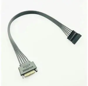 OIAGLH 30CM Black Single Sleeved SATA 15Pin Male to Female Power Extension Cable HDD SSD Power Supply Cable SATA Power Cable for PC OIAGLH 30CM Black Single Sleeved SATA 15Pin Male to Female Power Extension Cable HDD SSD Power Supply Cable SATA Power Cable for PC