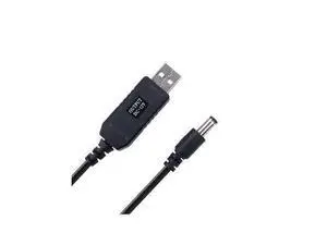 USB Voltage Step Up Converter - DC 5V to 12V 3ft Cable with DC Jack 5.5 x 2.5mm or 5.5 x 2.1mm USB Voltage Step Up Converter - DC 5V to 12V 3ft Cable with DC Jack 5.5 x 2.5mm or 5.5 x 2.1mm
