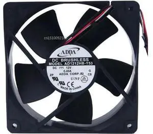 Industrial ADDA AD1212HB-Y53 1232, ventilador de viento grande de 12cm, , envío gratis Industrial ADDA AD1212HB-Y53 1232, ventilador de viento grande de 12cm, , envío gratis