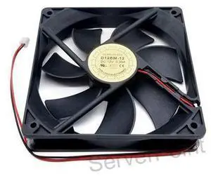 for Double ball air volume D12BM-12 12CM 12V 2-wire air drying machine chassis power supply cooling fan for Double ball air volume D12BM-12 12CM 12V 2-wire air drying machine chassis power supply cooling fan