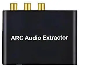 HDMI-Compatible ARC Audio Extractor ARC Return Channel Converter HDMI-Compatible ARC Adapter 192 KHz for HDTV Soundbar Amplifier HDMI-Compatible ARC Audio Extractor ARC Return Channel Converter HDMI-Compatible ARC Adapter 192 KHz for HDTV Soundbar Amplifier