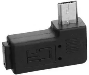 Micro USB 2.0 5Pin Male to Female M - F Extension Adapter 90 Degree Right Angled Micro USB 2.0 5Pin Male to Female M - F Extension Adapter 90 Degree Right Angled