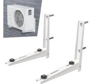 Mini Split Wall Mounting Bracket for 7000-15000BTU Outdoor Mini Split AC Brackets Heat Pump Support 330Lbs Mini Split Wall Mounting Bracket for 7000-15000BTU Outdoor Mini Split AC Brackets Heat Pump Support 330Lbs
