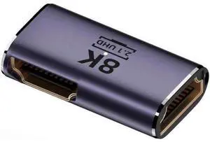 HDMI Female to HDMI 2.1 Female 90 Degree Angled UHD Extension Gold Converter Adapter Support 8K 60hz HDTV HDMI Female to HDMI 2.1 Female 90 Degree Angled UHD Extension Gold Converter Adapter Support 8K 60hz HDTV