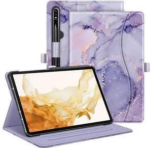 Fintie Case for Tab S10+/ S9+/ S8+/ S7 FE/ S7+ 12.4 Inch Multi-Angle Viewing Protective Cover with Pocket Auto Sleep/Wake Lilac Purple Fintie Case for Tab S10+/ S9+/ S8+/ S7 FE/ S7+ 12.4 Inch Multi-Angle Viewing Protective Cover with Pocket Auto Sleep/Wake Lilac Purple