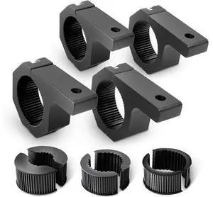 - 90020D 4PCS Mounting Bracket Kit LED Off-Road Light Horizontal Bar Tube Clamp Roof Roll Cage Holder 2 Years Warranty Black - 90020D 4PCS Mounting Bracket Kit LED Off-Road Light Horizontal Bar Tube Clamp Roof Roll Cage Holder 2 Years Warranty Black