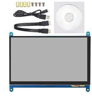 Raspberry Pi 4B/3B+ 7-inch IPS HD Touch Capacitive Screen Raspberry Pi Display 1024*600 Raspberry Pi 4B/3B+ 7-inch IPS HD Touch Capacitive Screen Raspberry Pi Display 1024*600