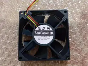 DC12V 0.18A 9A0812S4D031 8025 8cm 2-wire double ball bearing inverter cooling fan DC12V 0.18A 9A0812S4D031 8025 8cm 2-wire double ball bearing inverter cooling fan