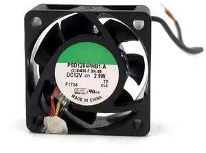 DC12V 2.9W PSD1204PHB1-A 4015 4cm 3-Wire Inverter Cooling Fan DC12V 2.9W PSD1204PHB1-A 4015 4cm 3-Wire Inverter Cooling Fan
