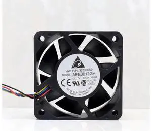 1pcs AFB0612GH 6025 6CM 60MM 12V 0.72A 4 line pwm server inverter computer axial case cooler cooling fan 1pcs AFB0612GH 6025 6CM 60MM 12V 0.72A 4 line pwm server inverter computer axial case cooler cooling fan