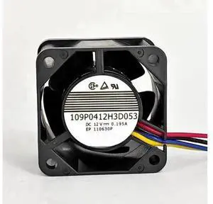 for 4028 12V 0.195A 4CM Power Supply Silent Cooling Fan 4-Wire PWM 109P0412H3D053 for 4028 12V 0.195A 4CM Power Supply Silent Cooling Fan 4-Wire PWM 109P0412H3D053