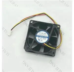 for 70mm fan EC7025L12ER For EVERCOOL 7025 DC12V 0.14A Three-wire Silent Heat Dissipating Fan for 70mm fan EC7025L12ER For EVERCOOL 7025 DC12V 0.14A Three-wire Silent Heat Dissipating Fan