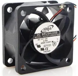 1pcs AD05012MB257000 high air volume fan 12V 5025 5CM 0.20A Dual ball bearing cooling fan 1pcs AD05012MB257000 high air volume fan 12V 5025 5CM 0.20A Dual ball bearing cooling fan