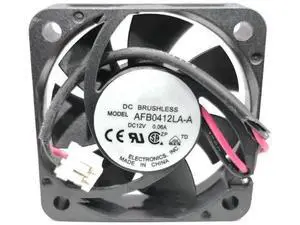 DC12V 0.06A AFB0412LA-A 4010 4cm 2-Wire Ultra-Quiet Cooling Fan DC12V 0.06A AFB0412LA-A 4010 4cm 2-Wire Ultra-Quiet Cooling Fan