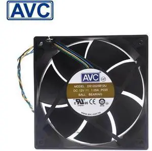 AVC Original DS12025B12U 12025 12V 1.05A fPWM large air volume case fan cooling fan AVC Original DS12025B12U 12025 12V 1.05A fPWM large air volume case fan cooling fan