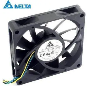 2pcs 8CM 80MM 8015 8*8*1.5CM 80*80*15MM 12V 0.5A 4-wire PWM Fan EFC0812DB Cooling fan 2pcs 8CM 80MM 8015 8*8*1.5CM 80*80*15MM 12V 0.5A 4-wire PWM Fan EFC0812DB Cooling fan