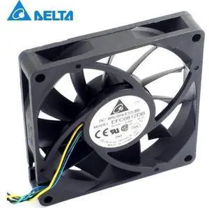 2pcs 8CM 80MM 8015 8*8*1.5CM 80*80*15MM 12V 0.5A 4-wire PWM Fan EFC0812DB Cooling fan 2pcs 8CM 80MM 8015 8*8*1.5CM 80*80*15MM 12V 0.5A 4-wire PWM Fan EFC0812DB Cooling fan
