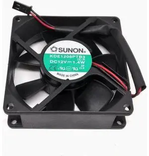 1pcs For 8cm KDE1208PTB3 Double Ball Mute Fan 8025 12V Computer Cabinet Power cooling Fan 1pcs For 8cm KDE1208PTB3 Double Ball Mute Fan 8025 12V Computer Cabinet Power cooling Fan