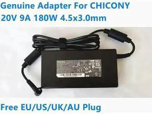 20V 9A 180W A17-180P4B A180A063P Power Supply AC Adapter For GF66 GF75 CREATOR Z16 A11UET Laptop Charger 20V 9A 180W A17-180P4B A180A063P Power Supply AC Adapter For GF66 GF75 CREATOR Z16 A11UET Laptop Charger