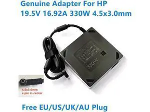19.5V 16.92A 330W TPC-DA60 ADP-330BB BF M34531-003 Power Supply AC Adapter For HP OMEN 6PRO 7PLUS Gaming Laptop Charger 19.5V 16.92A 330W TPC-DA60 ADP-330BB BF M34531-003 Power Supply AC Adapter For HP OMEN 6PRO 7PLUS Gaming Laptop Charger
