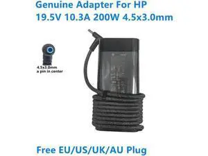 TPN-LA21 19.5V 10.3A 200W TPN-DA21 L73385-001 AC Adapter For HP OMEN 15 ZBOOK 17 G5 G4 G3 Laptop Power Supply Charger TPN-LA21 19.5V 10.3A 200W TPN-DA21 L73385-001 AC Adapter For HP OMEN 15 ZBOOK 17 G5 G4 G3 Laptop Power Supply Charger