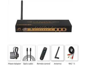 5.1 Audio Converter Decoder DAC DTS AC3 FLAC PCUSB APE 4K*2K HDMI to HDMI Extractor Converter Splitter Digital SPDIF ARC, Digital Analog Audio Video Surround Sound System 192Khz/24Bit for Movies 5.1 Audio Converter Decoder DAC DTS AC3 FLAC PCUSB APE 4K*2K HDMI to HDMI Extractor Converter Splitter Digital SPDIF ARC, Digital Analog Audio Video Surround Sound System 192Khz/24Bit for Movies