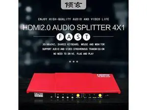 switcher 4 in 1 out 4K 60HZ dolby with 3.5mm SPDIF Audio Extractor for Nintend PS3 PS4 XBOX HDMI 2.0 Switch automatic 4X1 switcher 4 in 1 out 4K 60HZ dolby with 3.5mm SPDIF Audio Extractor for Nintend PS3 PS4 XBOX HDMI 2.0 Switch automatic 4X1