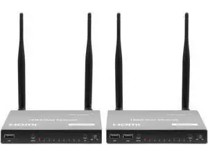 200M Wireless WiFi Transmitter Receiver USB KVM 1080P HDMI Loop IR Remote Wireless HDMI Extender Splitter Switch PC To Multi TV 200M Wireless WiFi Transmitter Receiver USB KVM 1080P HDMI Loop IR Remote Wireless HDMI Extender Splitter Switch PC To Multi TV