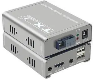 20Km HDMI KVM Extender over Optic Fiber HDMI USB KVM Extender Transmitter Receiver Audio Video Converter Fit USB Keyboard Mouse 20Km HDMI KVM Extender over Optic Fiber HDMI USB KVM Extender Transmitter Receiver Audio Video Converter Fit USB Keyboard Mouse
