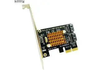 SATA Card PCI E 2X 4X 8X 16X Controller Cards PCI Express to SATA 3.0 2 Port SATAIII 6Gbps Expansion Adapter Boards Add On Cards SATA Card PCI E 2X 4X 8X 16X Controller Cards PCI Express to SATA 3.0 2 Port SATAIII 6Gbps Expansion Adapter Boards Add On Cards
