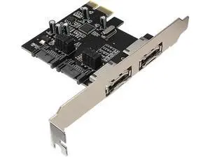 PCIE eSATA SATA III Expansion Card PCI-E To SATA3 SATA3.0 6Gb/s Three Generations PCI-E Express Adapter PCIE eSATA SATA III Expansion Card PCI-E To SATA3 SATA3.0 6Gb/s Three Generations PCI-E Express Adapter