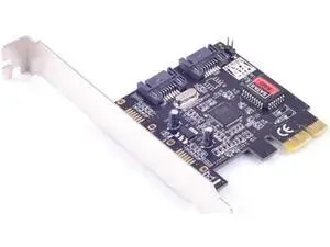 PCIe to 2 Port SATA2.0 Raid Controller Card SIL3132 Chipset for Silicon RAID 0 1 PCIe to 2 Port SATA2.0 Raid Controller Card SIL3132 Chipset for Silicon RAID 0 1