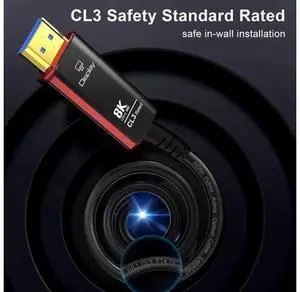 8K HDMI 2.1 Fiber(CL3) 30M 8K HDMI 2.1 Fiber(CL3) 30M