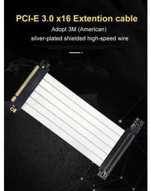 Express Riser Cable X16 10cm/25cm for High Speed Graphics Cards E Extender Connector Express Riser Cable X16 10cm/25cm for High Speed Graphics Cards E Extender Connector