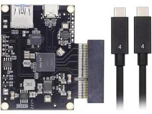 Aomoproing Type-C USB4 40Gbps to PCI-E SSD 4x Graphics Card Converter Cable USB4.0 40Gbps JHL7440 Chipset Aomoproing Type-C USB4 40Gbps to PCI-E SSD 4x Graphics Card Converter Cable USB4.0 40Gbps JHL7440 Chipset