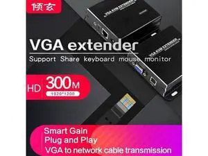 1200P 60Hz USB VGA KVM Extender Over Cat5e/6 Ethernet Cable Up to 100M/200M/300M VGA USB Transmitter Support USB keyboard mouse 1200P 60Hz USB VGA KVM Extender Over Cat5e/6 Ethernet Cable Up to 100M/200M/300M VGA USB Transmitter Support USB keyboard mouse
