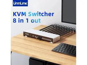4K HDMI USB KVM Switch 8 Ports for Computer Laptop Xbox PS4/PS3 to Monitor TV Projector 4K HDMI USB KVM Switch 8 Ports for Computer Laptop Xbox PS4/PS3 to Monitor TV Projector