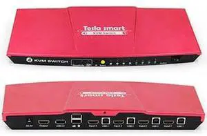 New Smart 4K 4-Port HDMI KVM Switch with USB2.0 IR Signals New Smart 4K 4-Port HDMI KVM Switch with USB2.0 IR Signals